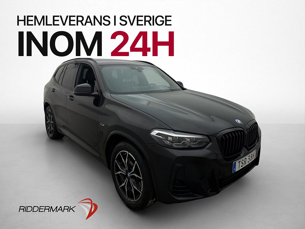 BMW X3 xDrive 30 e 292hk M Sport HiFi Värm Kamera Drag MOMS