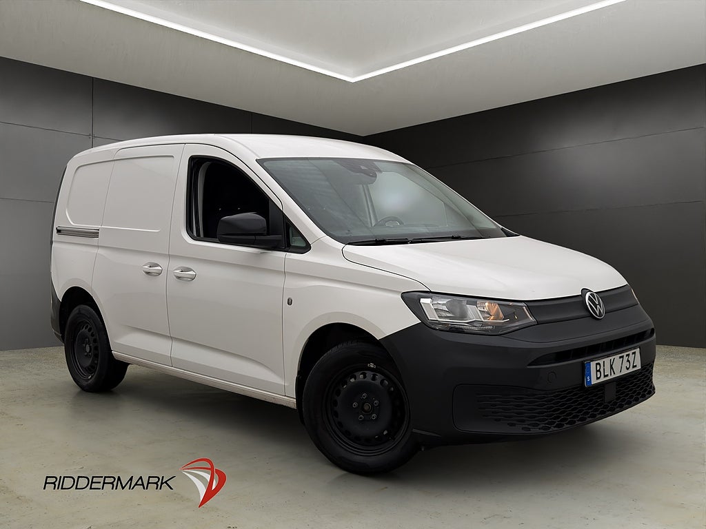 Volkswagen Caddy Cargo 2.0TDI Värmare PDC Drag CARPLAY Moms