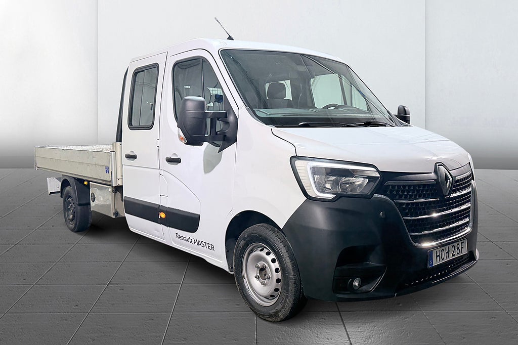 Renault master Chassi Cab 3.5T 2.3 7-sits Kamkedja Navi Värmare 180hk