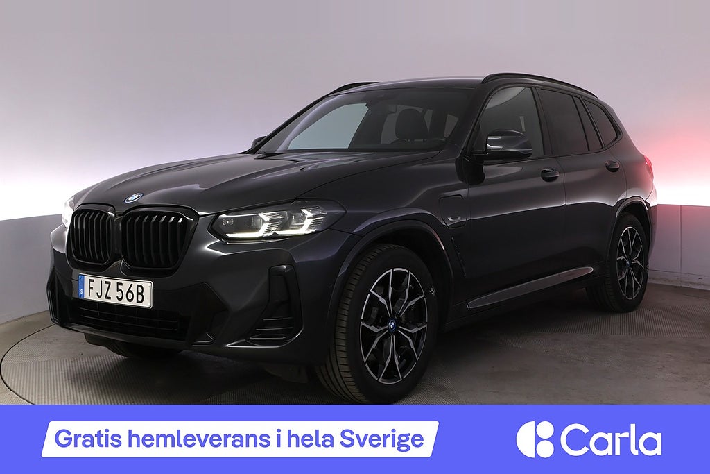 BMW X3 xDrive30e M-sport Kamera Navi LED Hifi Värmare Drag