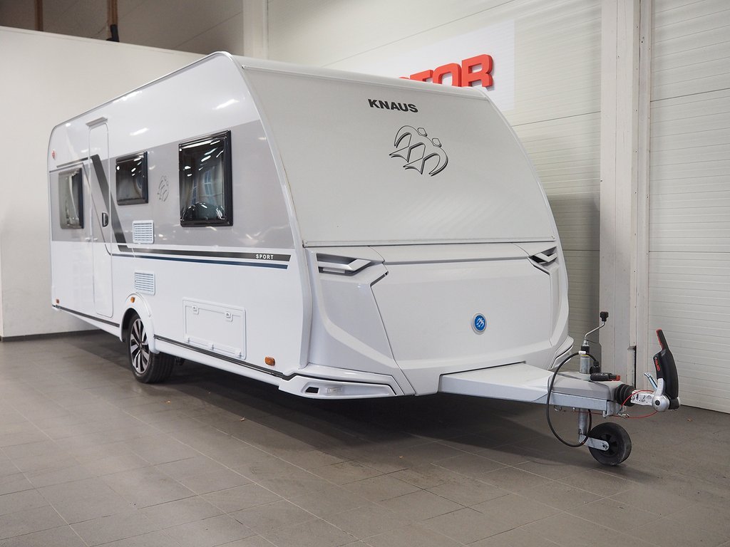 Knaus Sport 500 EU Design-paket I Golvvärme I 3,99% Ränta 2024