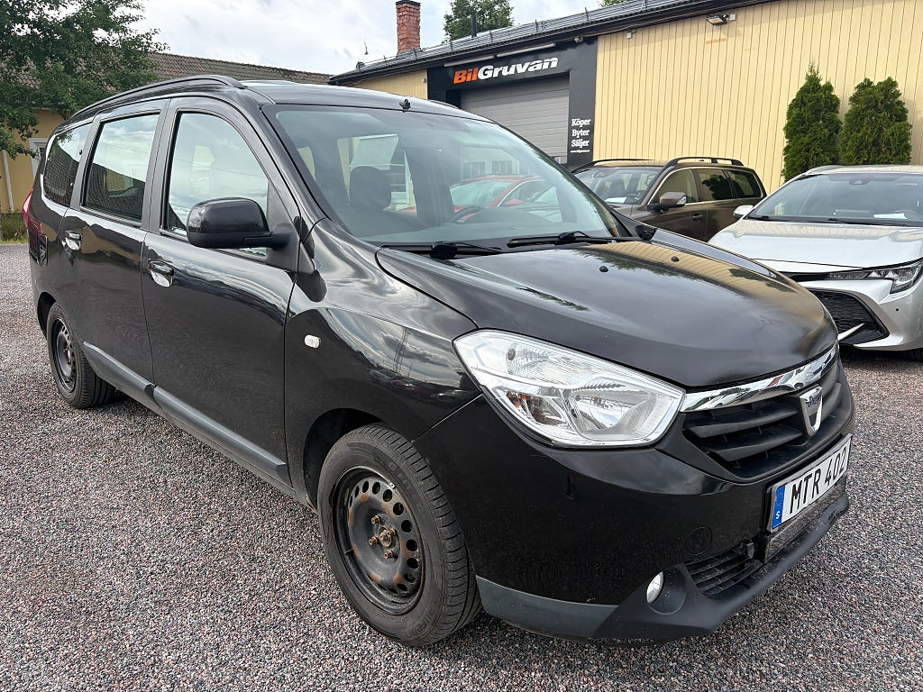 Dacia Lodgy 1.5 dCi 7-sits / Dragkork/ M-värmare/ Led-Ramp 