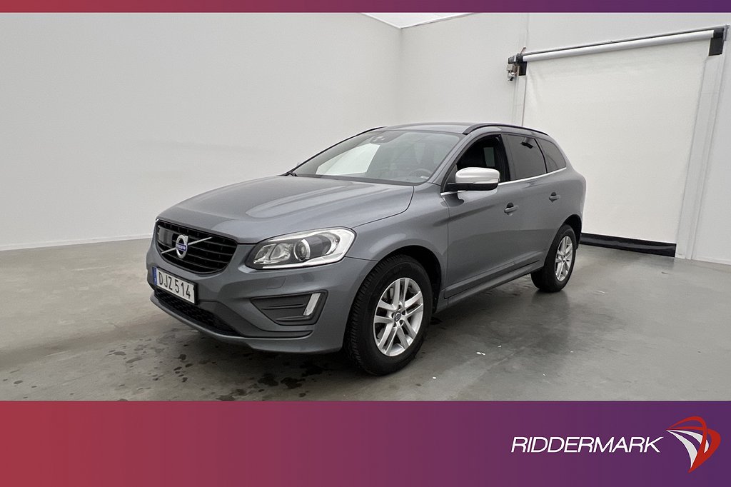 Volvo XC60 D3 150hk R-Design VOC Värm Skinn Drag 4,95% RÄNTA