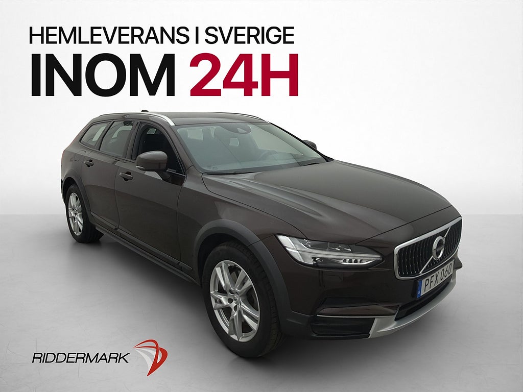 Volvo V90 Cross Country D4 190hk AWD Kamera Värmare Drag VOC