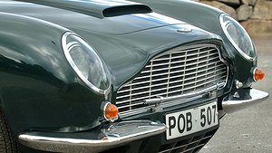 Den här Aston Martin såldes som ny 1970 i Hong Kong och importerades till Sverige 1994. Foto: Bilweb Auctions 