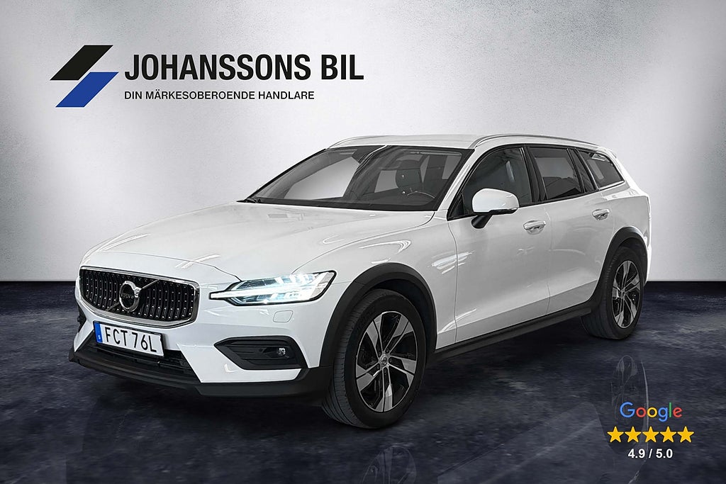 Volvo V60 Cross Country B4 AWD Advanced Helskinn Kamera Drag VOC Värmare
