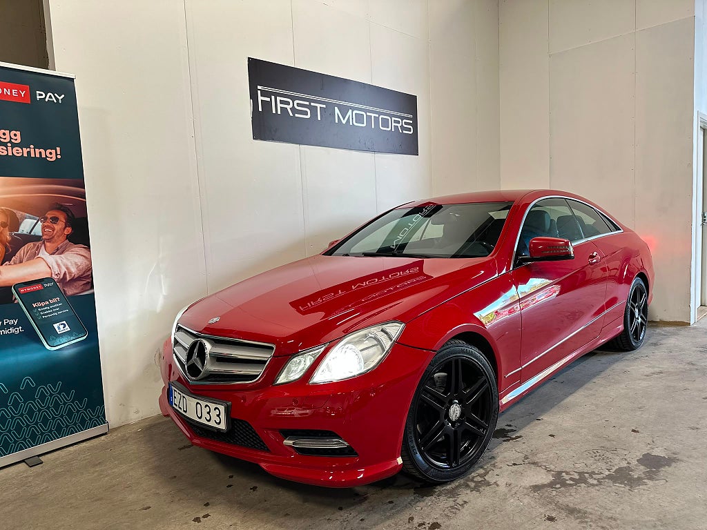 Mercedes-Benz E 200 Coupé BlueEFFICIENCY 7G-Tronic AMG Sport/1-Ägare