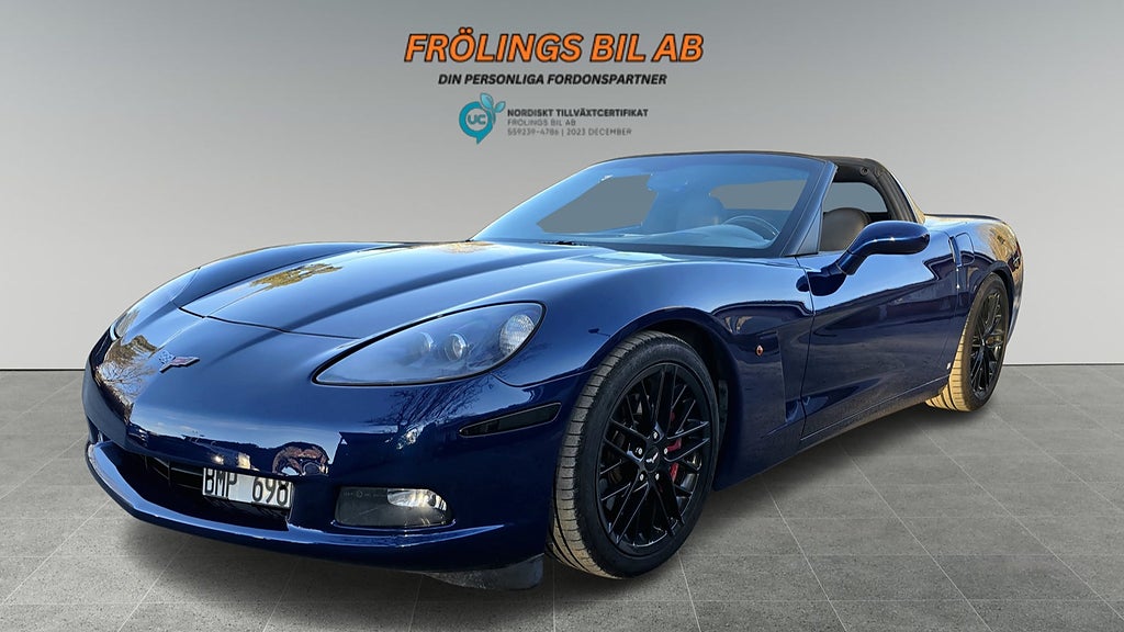 Chevrolet Corvette C6 LS2 Clean Carfax Nybes Borla-system Mkt Fin