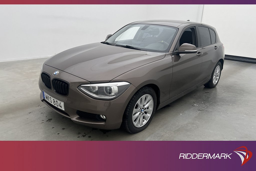 BMW 118 d 143hk Kamera Navi Keyless Farthållare 0,42l/mil