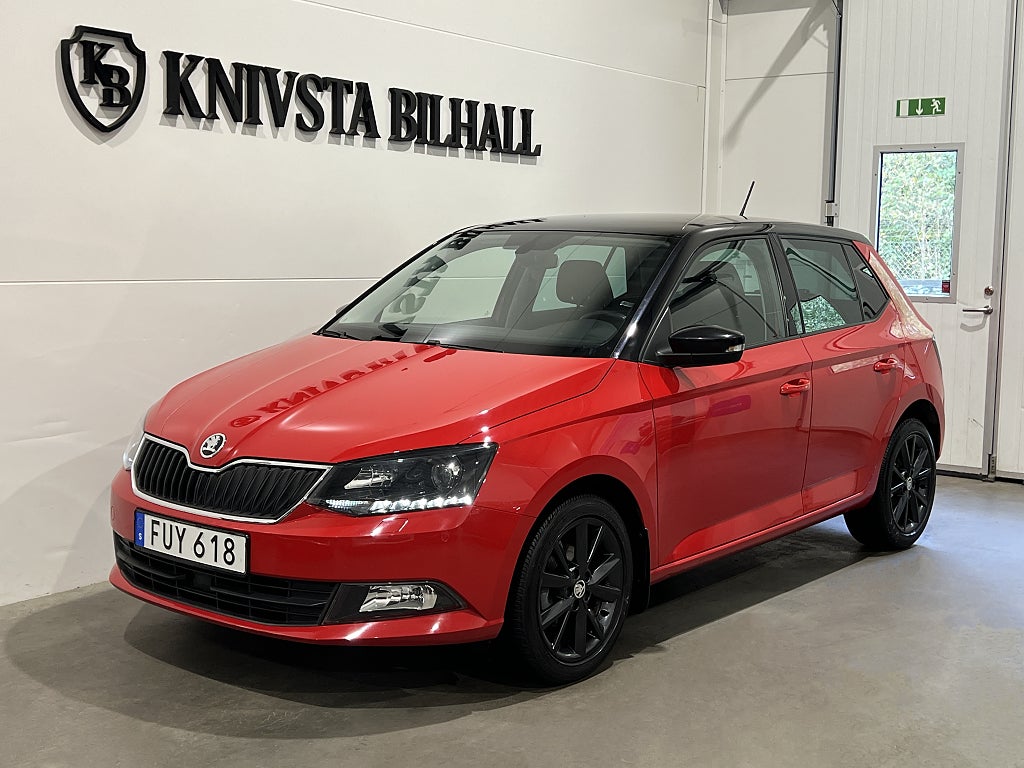 Skoda Fabia 1.2 TSI Elegance 1Ägare Lågmil Drag 90hk