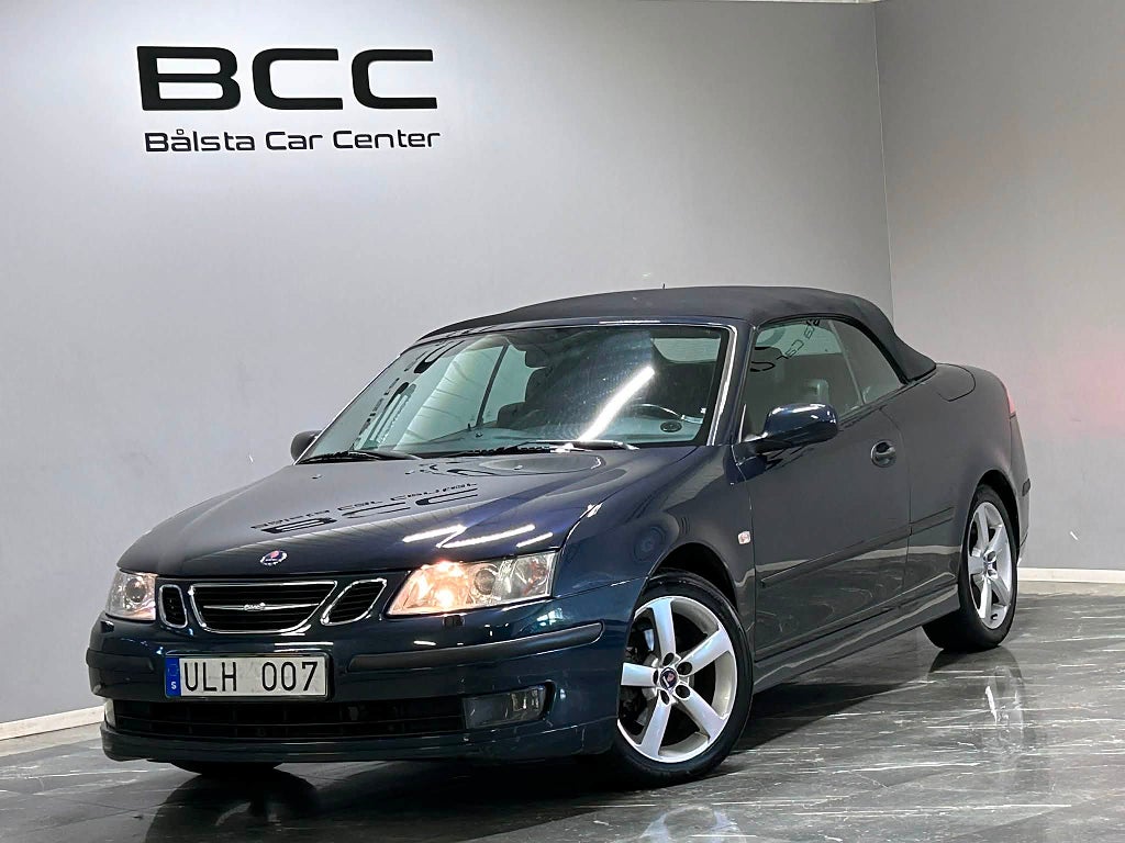 Saab 9-3 Cabriolet 2.0 T Vector Mycket fint Exemplar *SE SKICK 