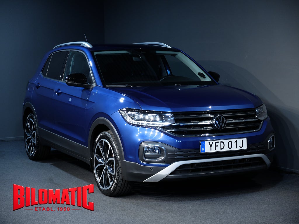 Volkswagen T-CROSS 1.0TSi AUT 110hk GT Edition Komfort Motorv S+V-Hjul 