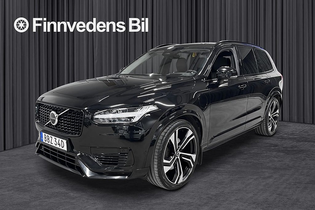 Volvo XC90 7 Säten Recharge T8 Ultimate Dark*Massage/B&W/Drag/Navi*