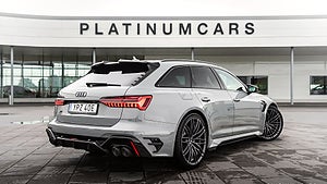 Den exklusiva RS6 har 140 mer hästkrafter än standardversionen. 