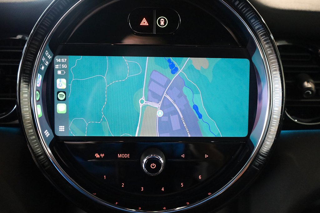 MINI Cooper Convertible 136hk Aut Kamera Leasbar Carplay 2023