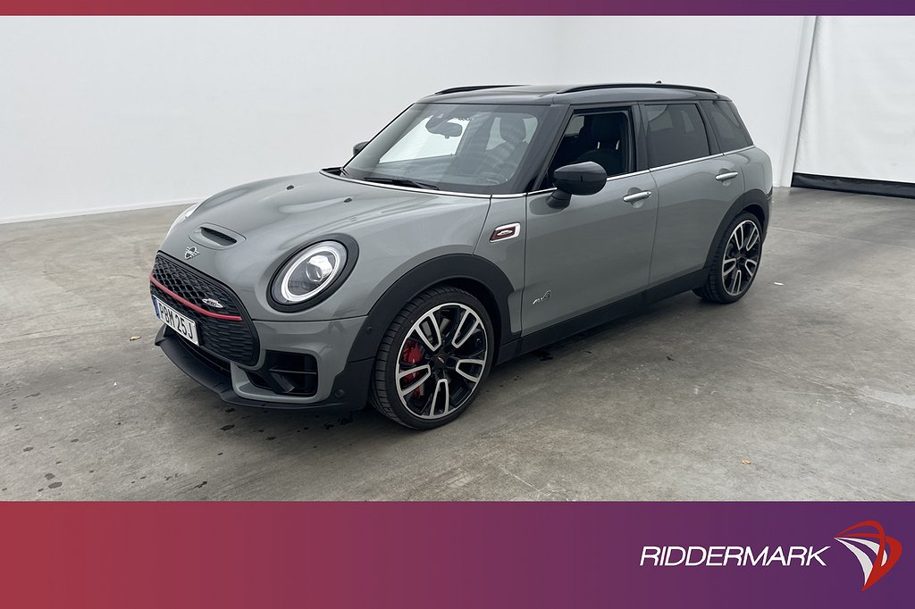 MINI Cooper John Works ALL4 Clubman 306hk Chili Pano H/K XL