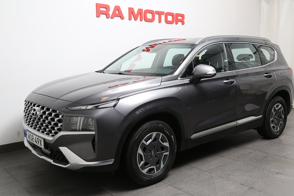 Hyundai Santa Fe 1,6 HEV Hybrid 230HK Aut 4WD 7-sits Motorv Dragkrok