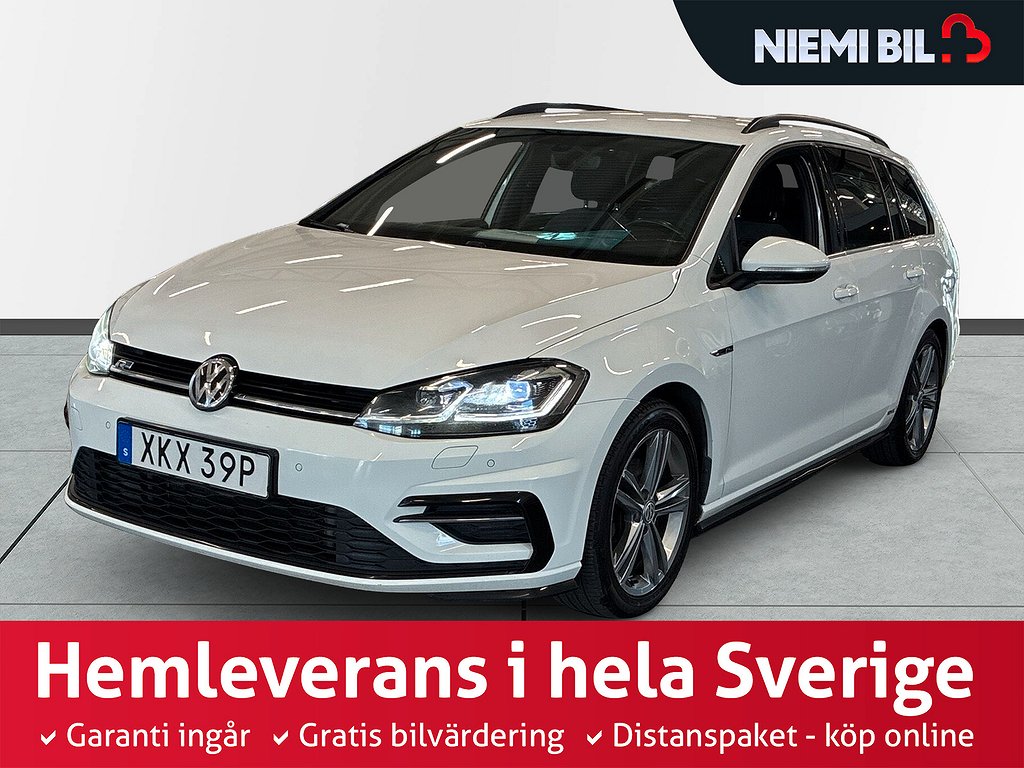 Volkswagen Golf SC 2.0 TDI 4M R-Line S&V-hjul/Kamera/Dvärm