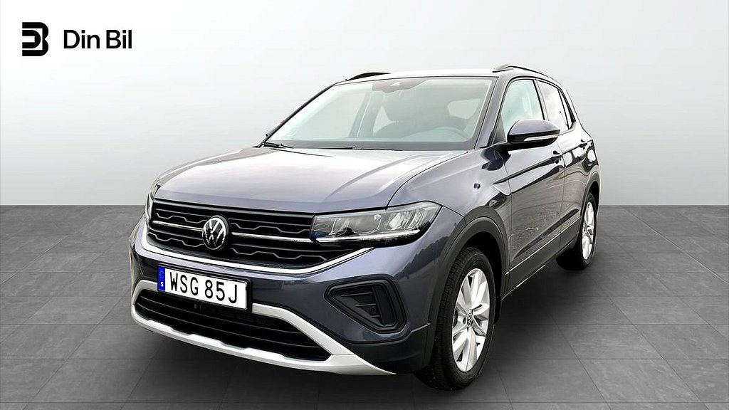 Volkswagen T-CROSS LIFE Edition 1.0 TSI 95 HK 5VXL UTRUSTAD