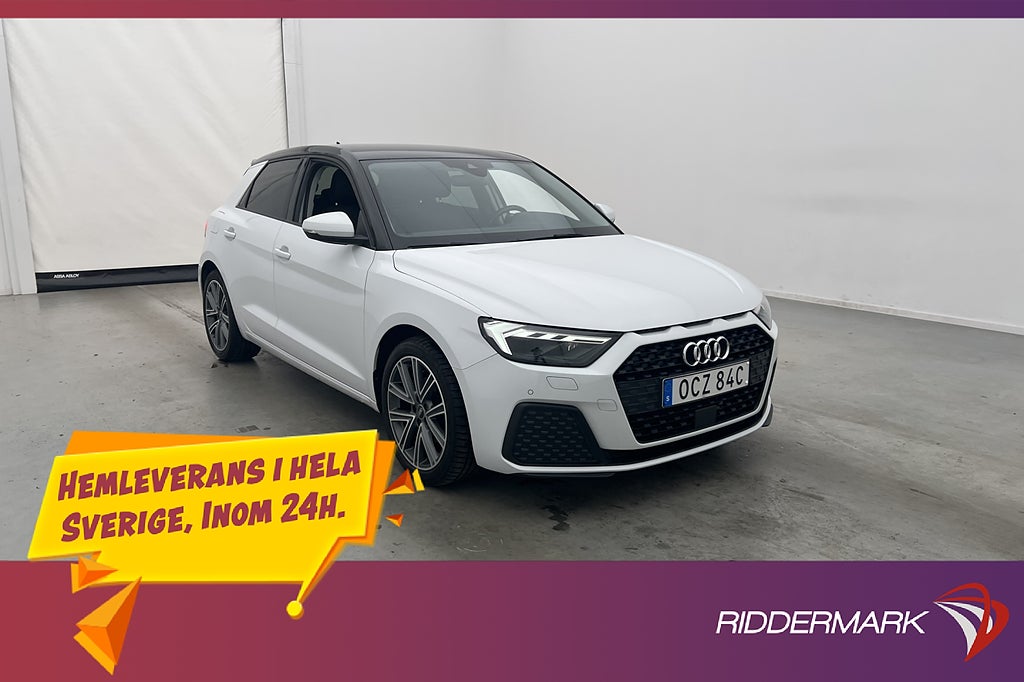 Audi A1 Sportback 30 TFSI 110hk Proline Sensorer Cockpit