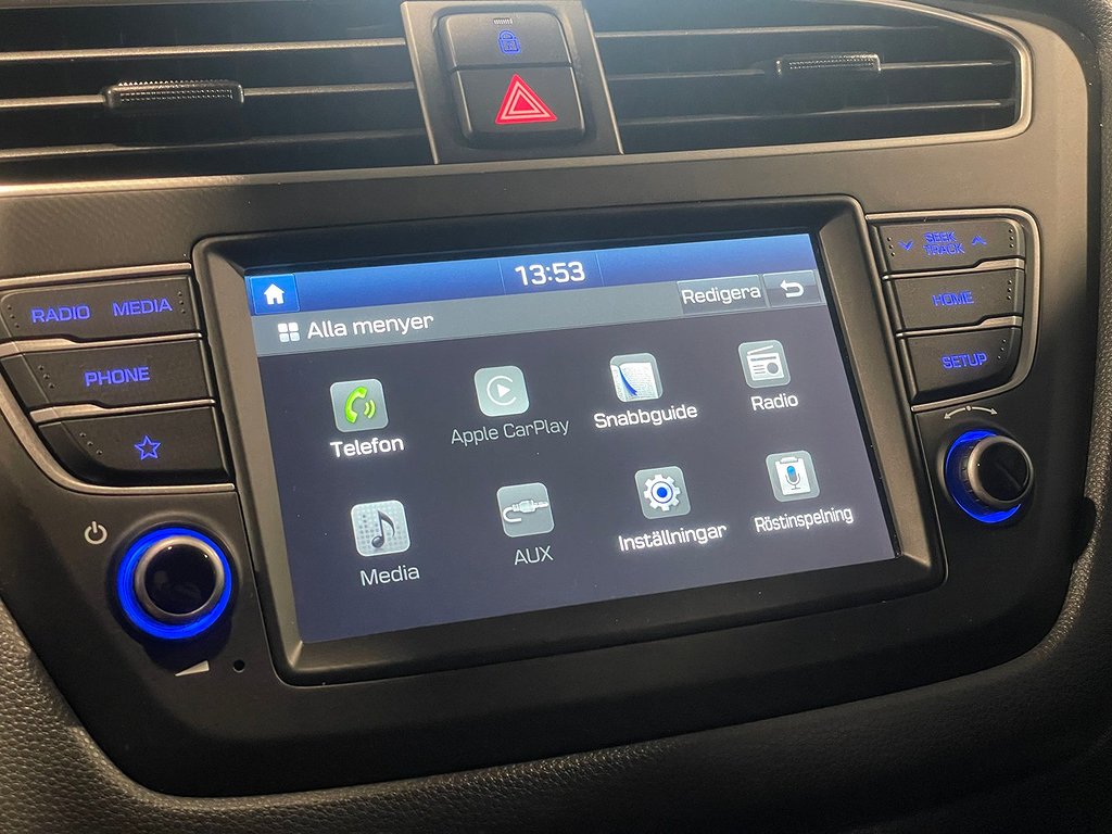 Hyundai i20 1.0 T-GDI blue Premium | KAMERA | Låga mil 2020