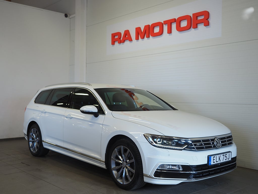 Volkswagen Passat SC 2.0 TDI 4Motion R-Line Cockpit Läder D-Värm Drag Nav