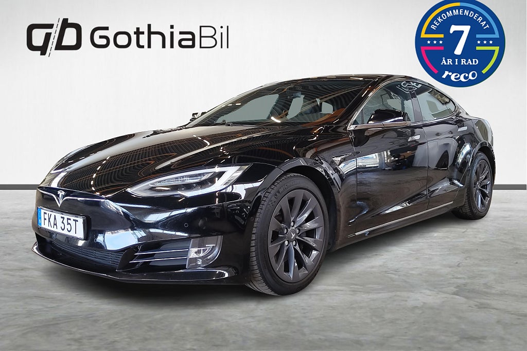 Tesla Model S Long Range AWD Autopilot Luftfjädring Premium Pano Atom