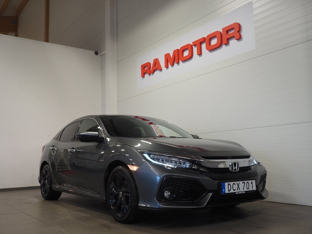 Honda Civic 1.5 i-VTEC Turbo 182hk CVT |Pano|Kamera|Navi| 2017