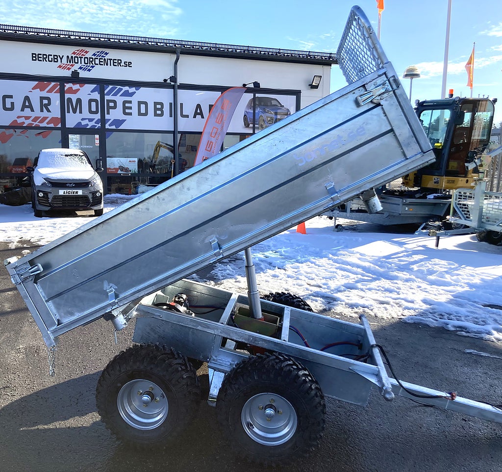 Övriga Tippvagn ATV - Oxen XL Elektrisk tipp 1500 kg