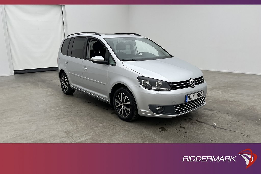 Volkswagen Touran TDI 105hk 7-Sits Pano Kamera Farthållare