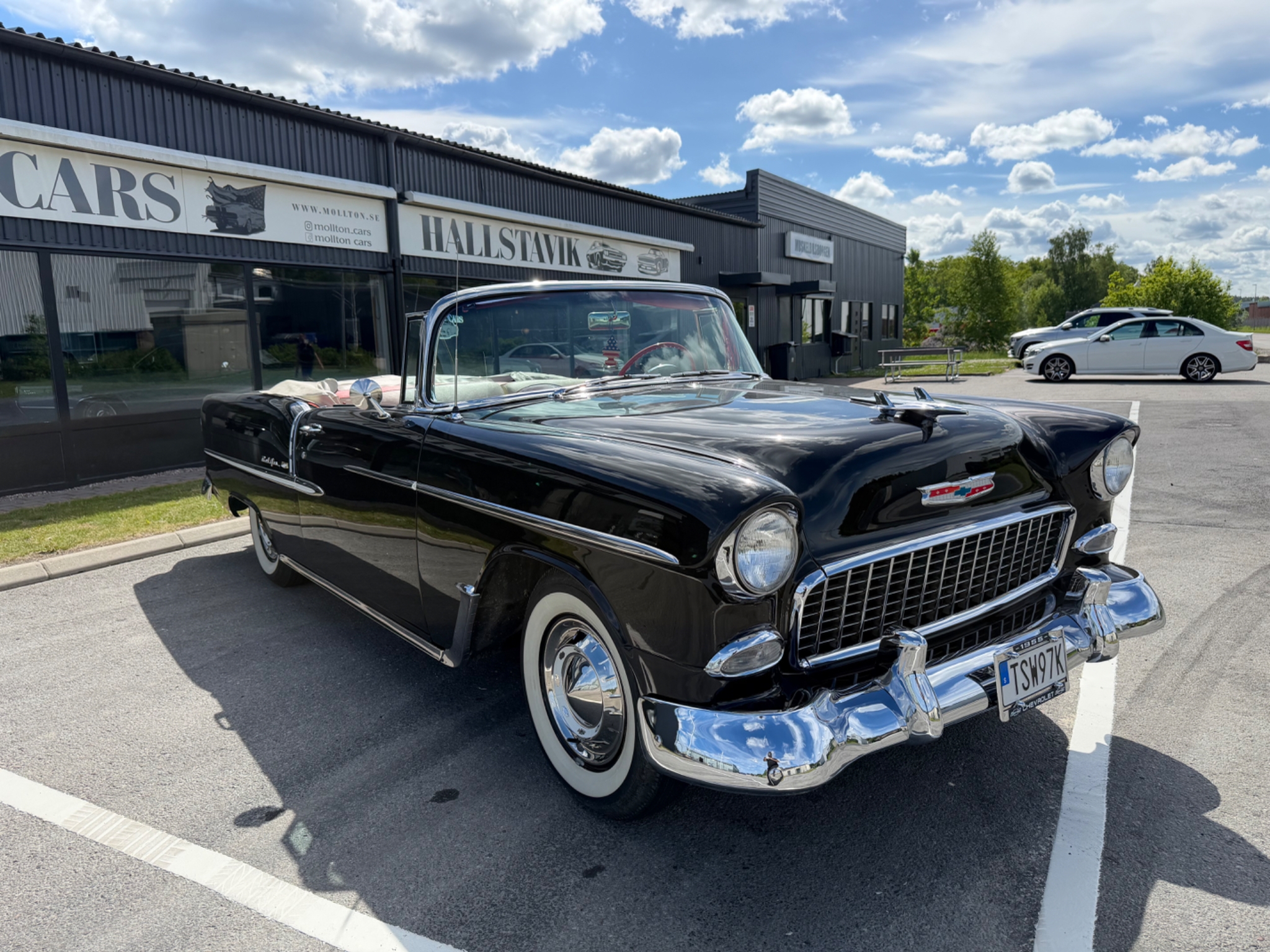 Chevrolet Bel Air Cabriolet 4.3 V8 1955, bild 3/40