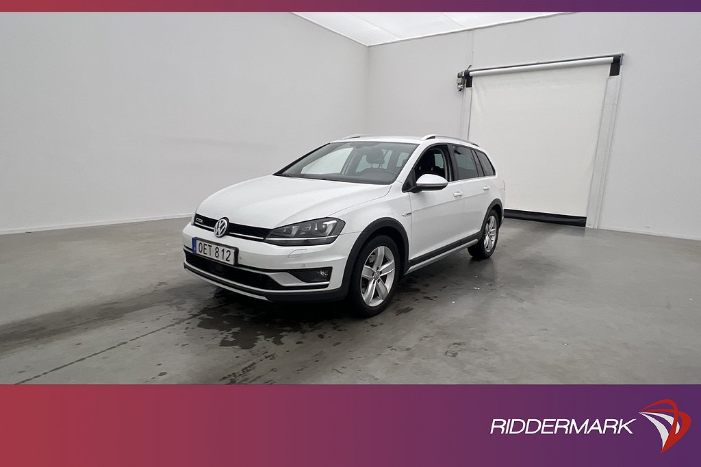 Volkswagen Golf Alltrack 4M 180hk Kamera Navi CarPlay Drag