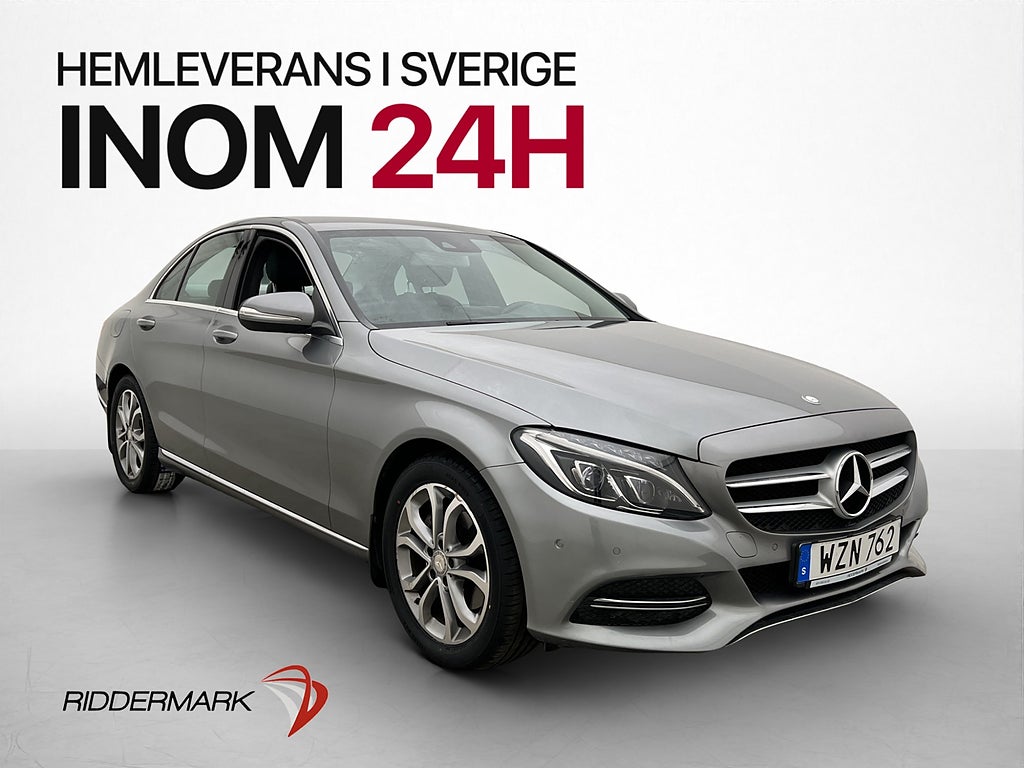 Mercedes-Benz C220 d 170hk Navi Halvskinn Bluetooth