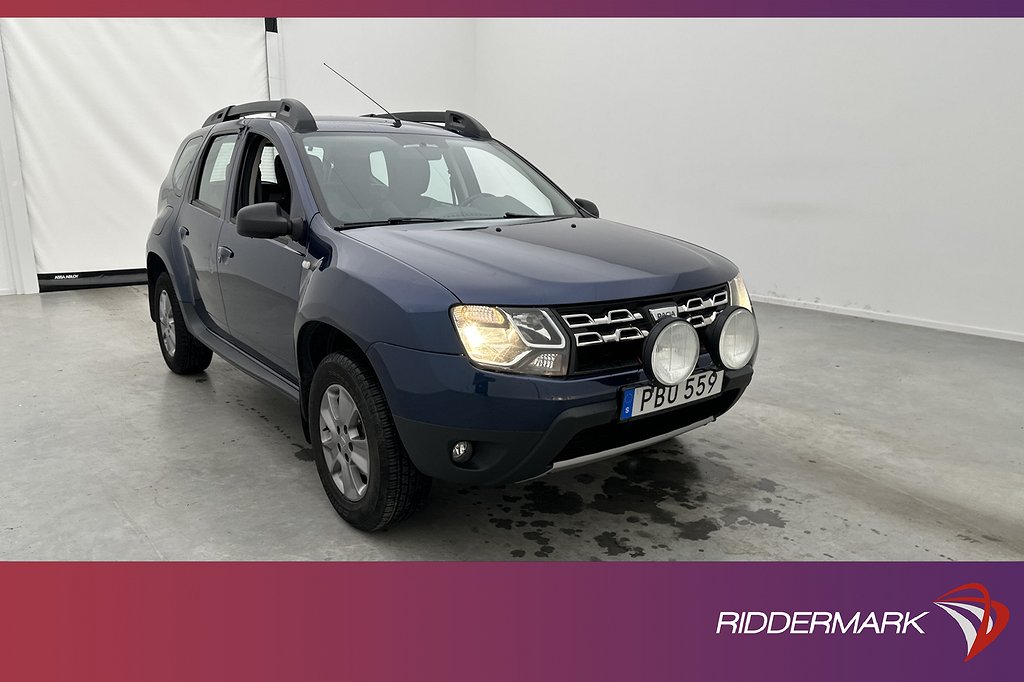 Dacia Duster 1.2 TCe 4x4 125hk M-Värmare Sensorer Drag