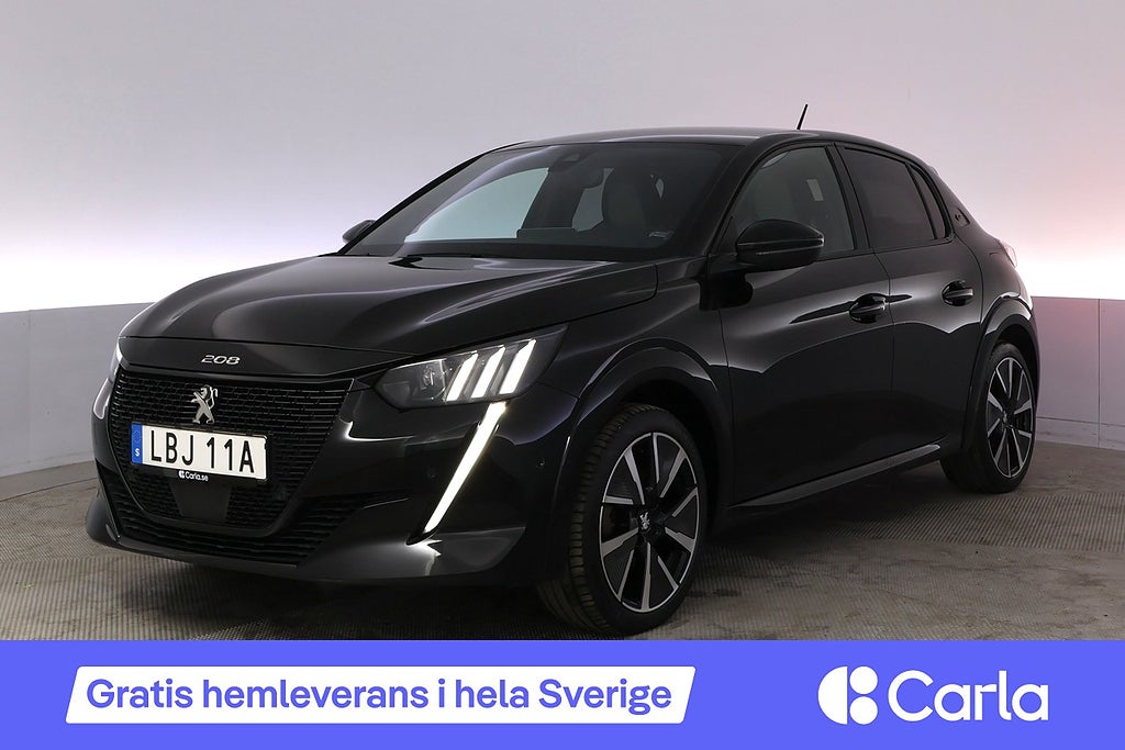 Peugeot 208 GT Pack Kamera Adap.Fart Värmare BLIS