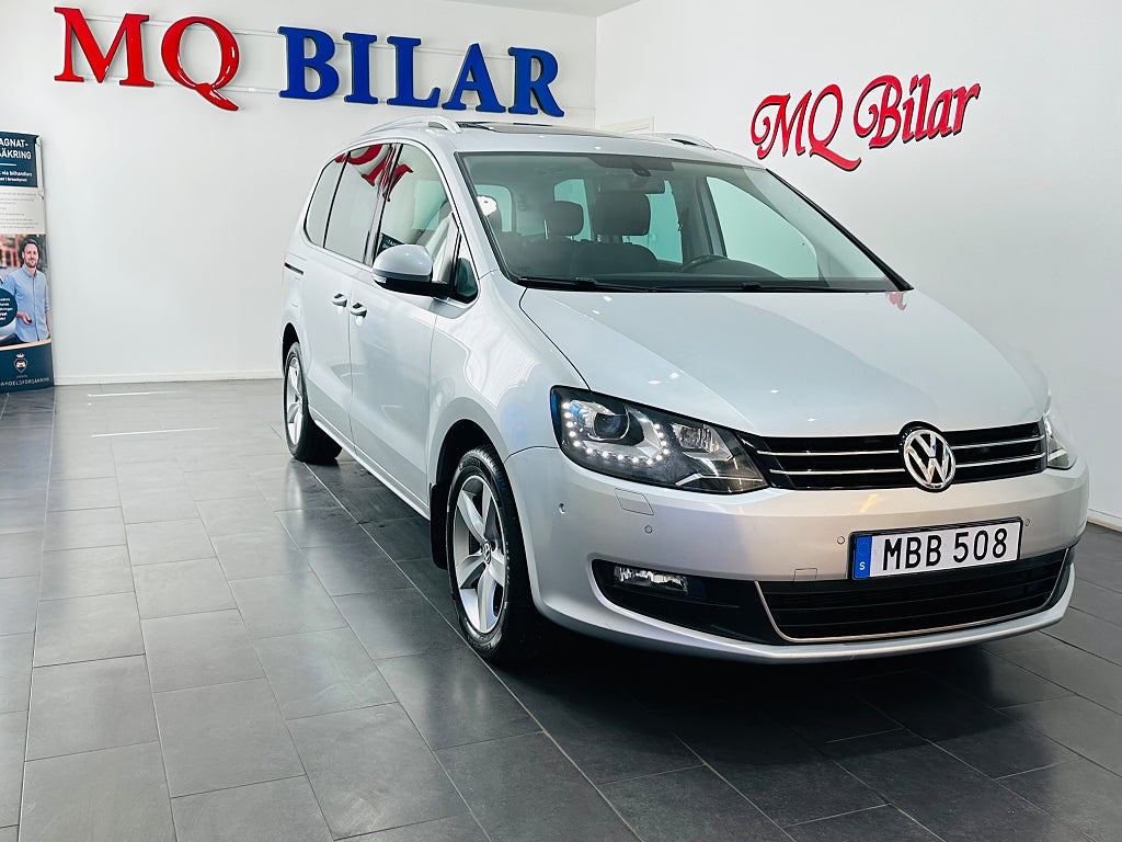 Volkswagen Sharan 7-Sits 2.0 TDI BMT DSG Panorama Ny Kamrem 140hk