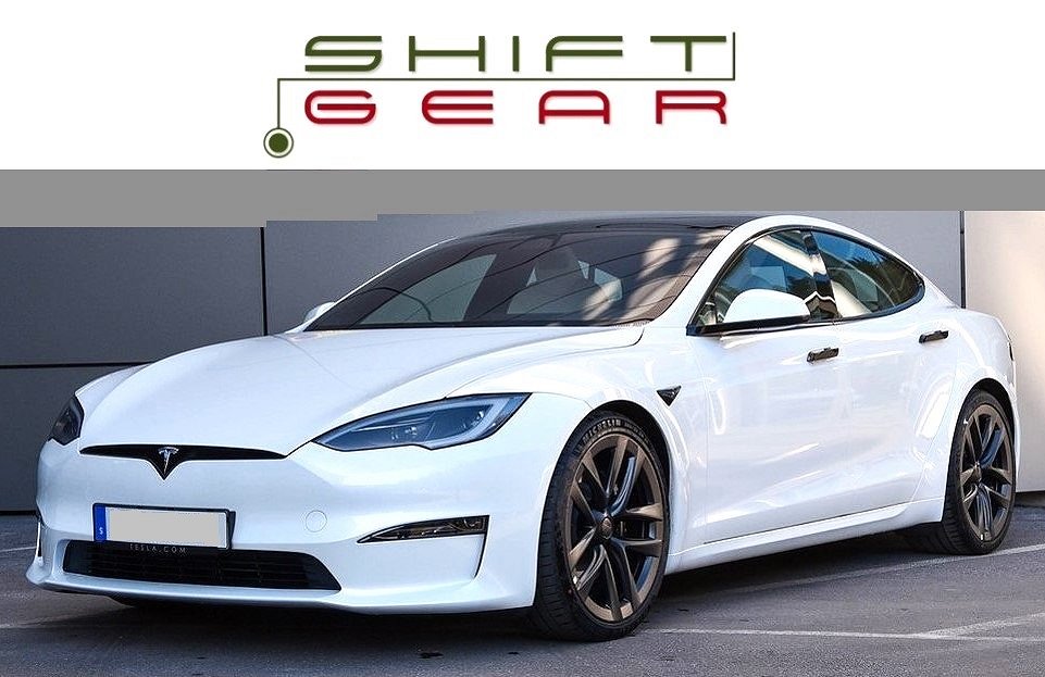 Tesla Model S LONG RANGE AWD Kräm 19+21" TESMAG ratt