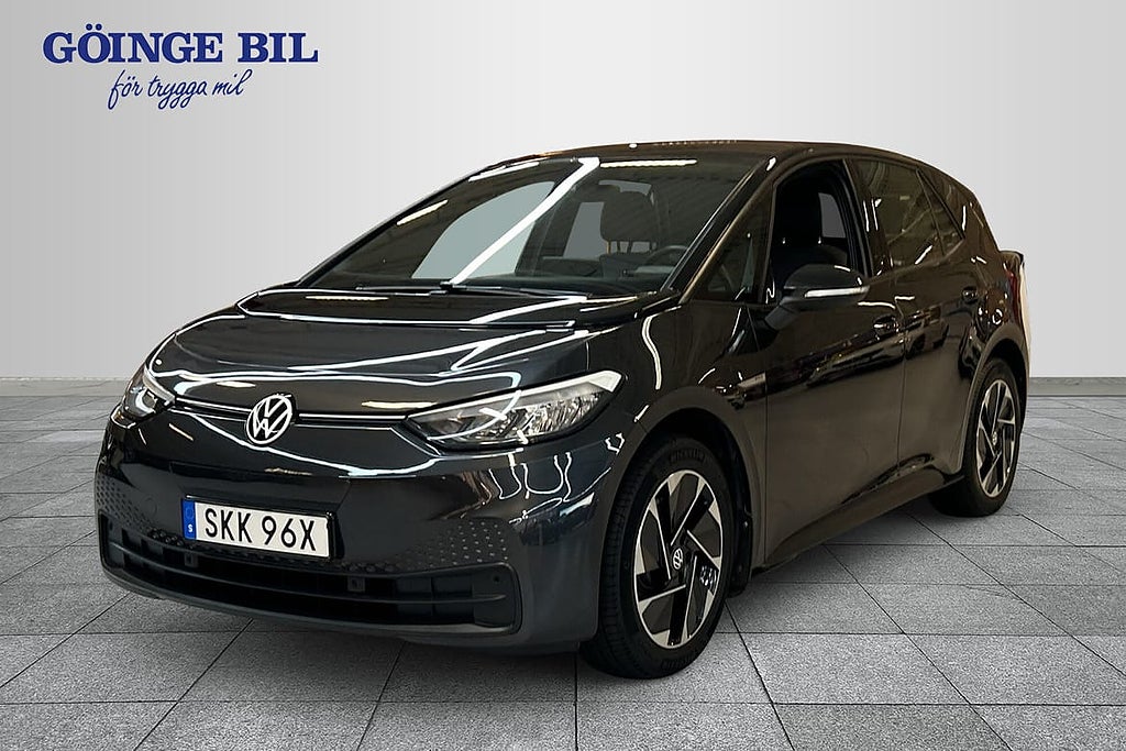 Volkswagen ID.3 Pro Performance 3.95% KAMPANJRÄNTA 204hk Navi/ ECC/ PDC/ Carp...