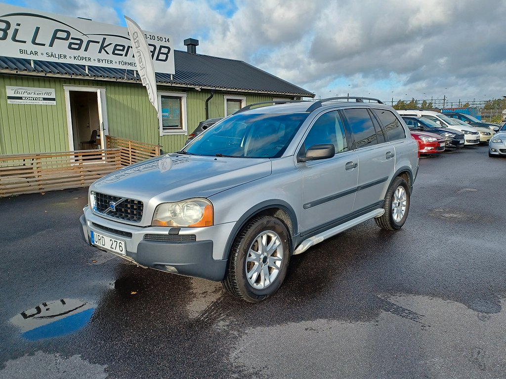 Volvo XC90 T6 AWD Automatisk, 272hk, 2004, 7 sits, 