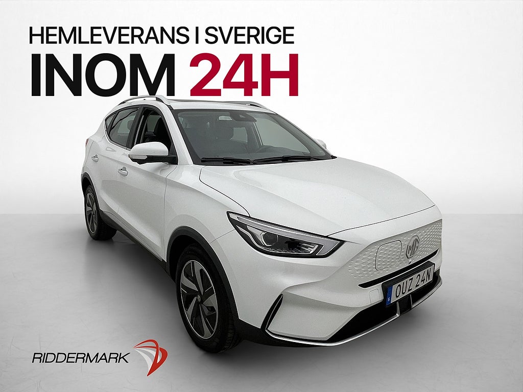 MG ZS EV Long Range 156hk Pano Läder 360° Sätesvärme