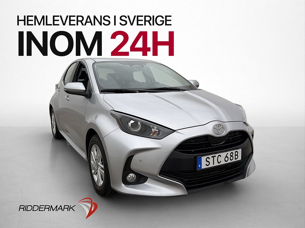 Toyota Yaris Hybrid 115 Kamera CarPlay Adapt-Fart MOMS