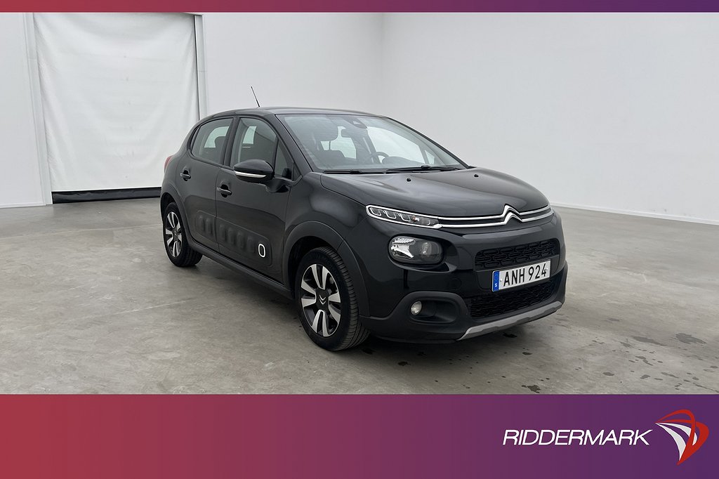 Citroën C3 1.2 PureTech 110hk Shine Sensorer En-Brukare