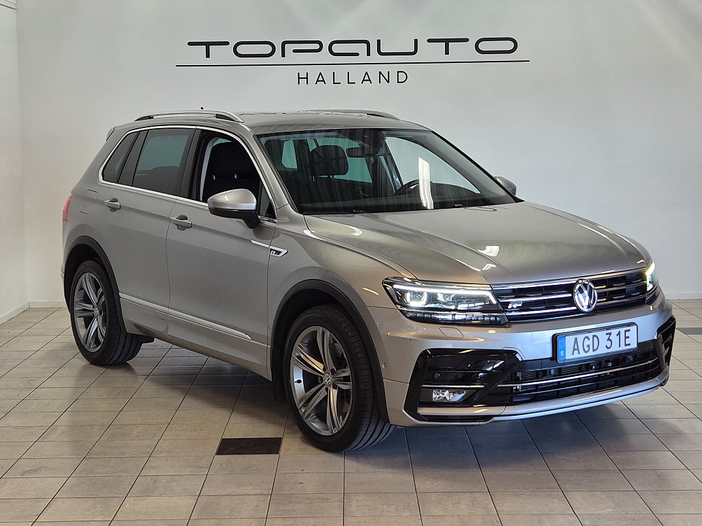 Volkswagen Tiguan 2.0 TDI 4Motion R-Line|360 Kamera|Drag|Värmare|Fullserv