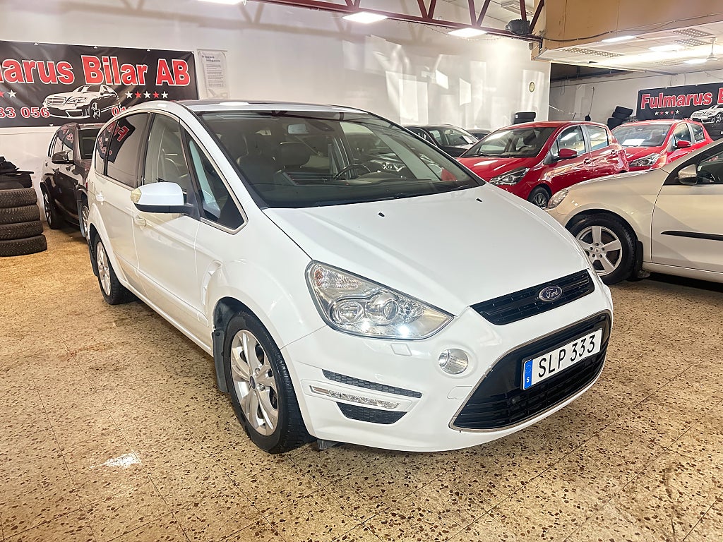 Ford S-Max 2.0 TDCi Automat 7Sits Ny Servad & Besiktigad 