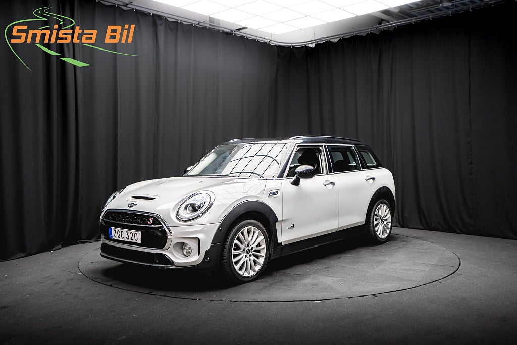 MINI Clubman Cooper S ALL4 Salt II DRAG KAMERA 1-ÄGARE 192hk