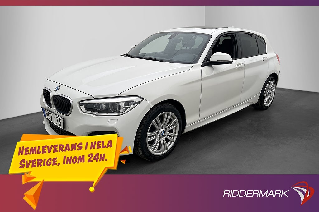BMW 120 d xDrive 190hk M-Sport Taklucka 1520kr Skatt