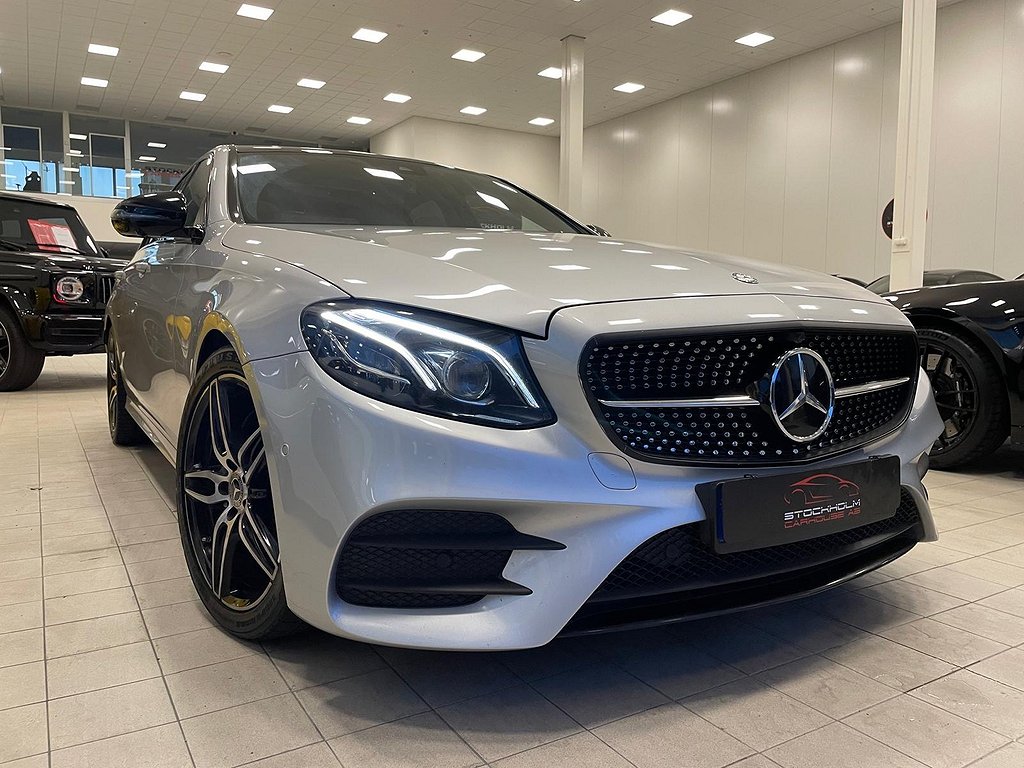 Mercedes-Benz E 220 d 194HK 9G-Tronic AMG SV-SÅLD SE UTR 