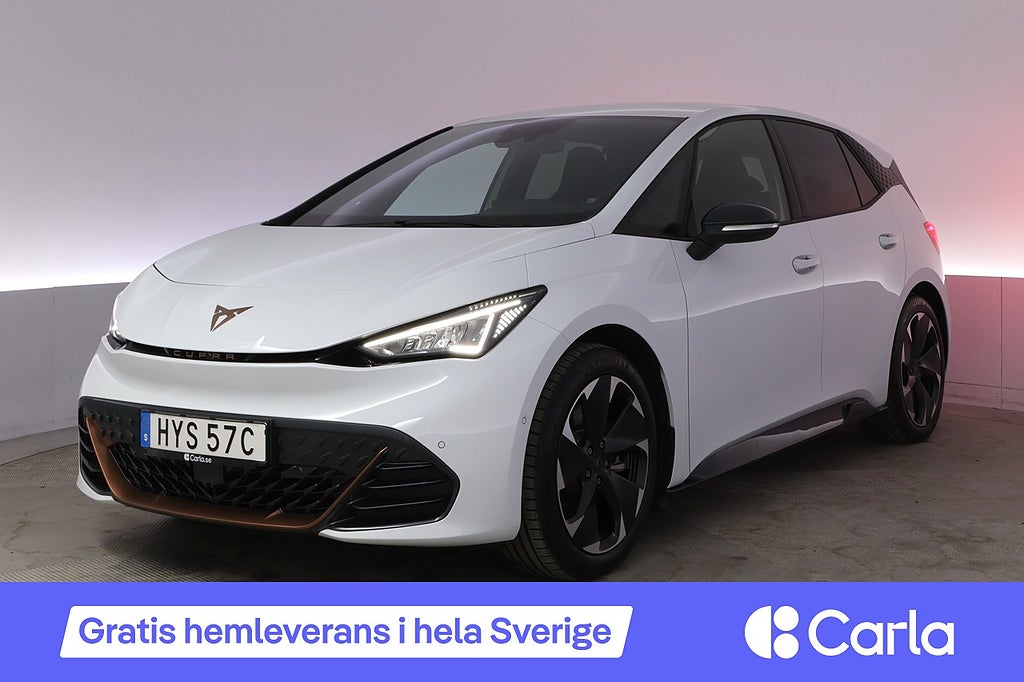 Cupra Born e-boost 77 5-sits Pilot L Adapfarth BLIS 360