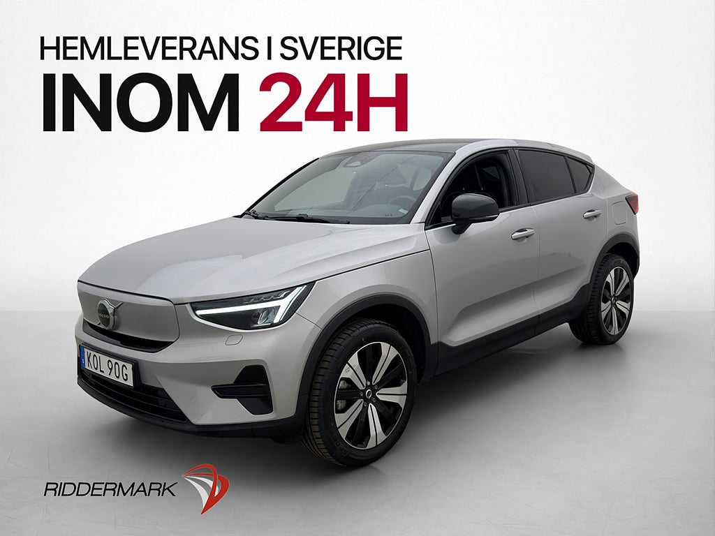 Volvo C40 Recharge Single Motor Extended Range Värmare Pano
