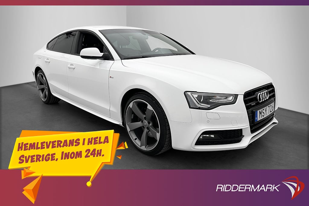 Audi A5 SB 2.0 TFSI 225hk Q S Line Nav Sportstolar